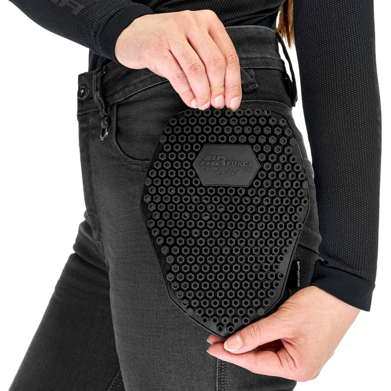 Damen Motorradjeans Shima Ridge schwarz