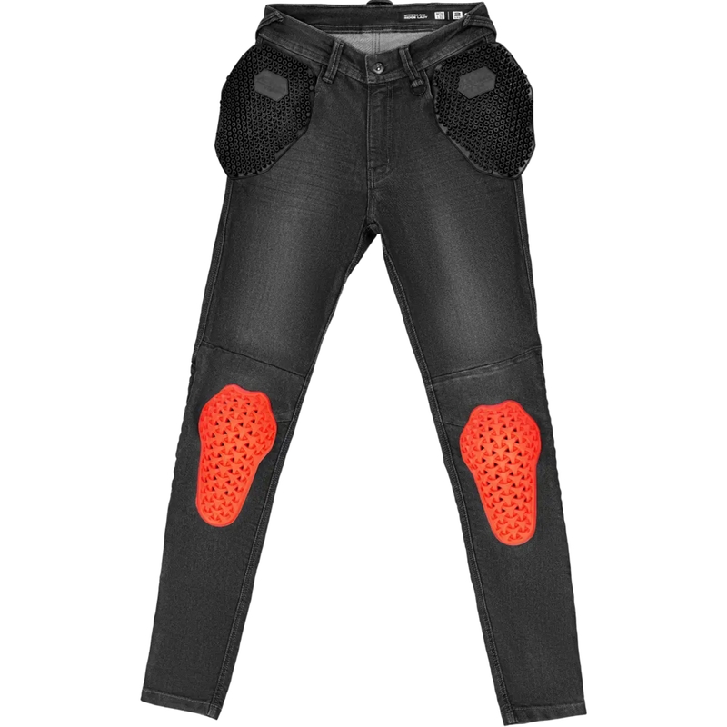 Damen Motorradjeans Shima Ridge schwarz