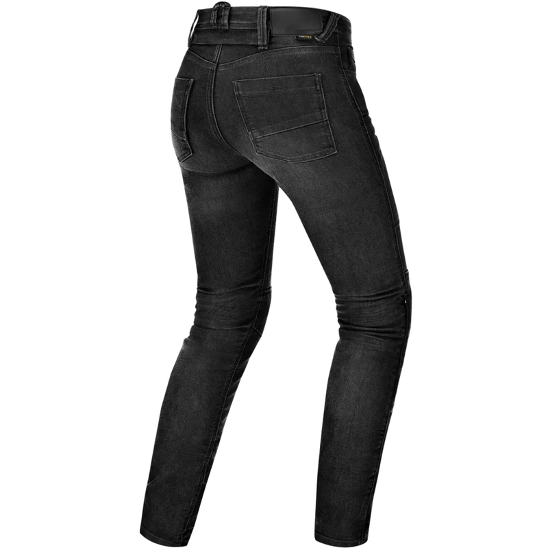 Shima Ridge Damen erweiterte Motorradjeans schwarz