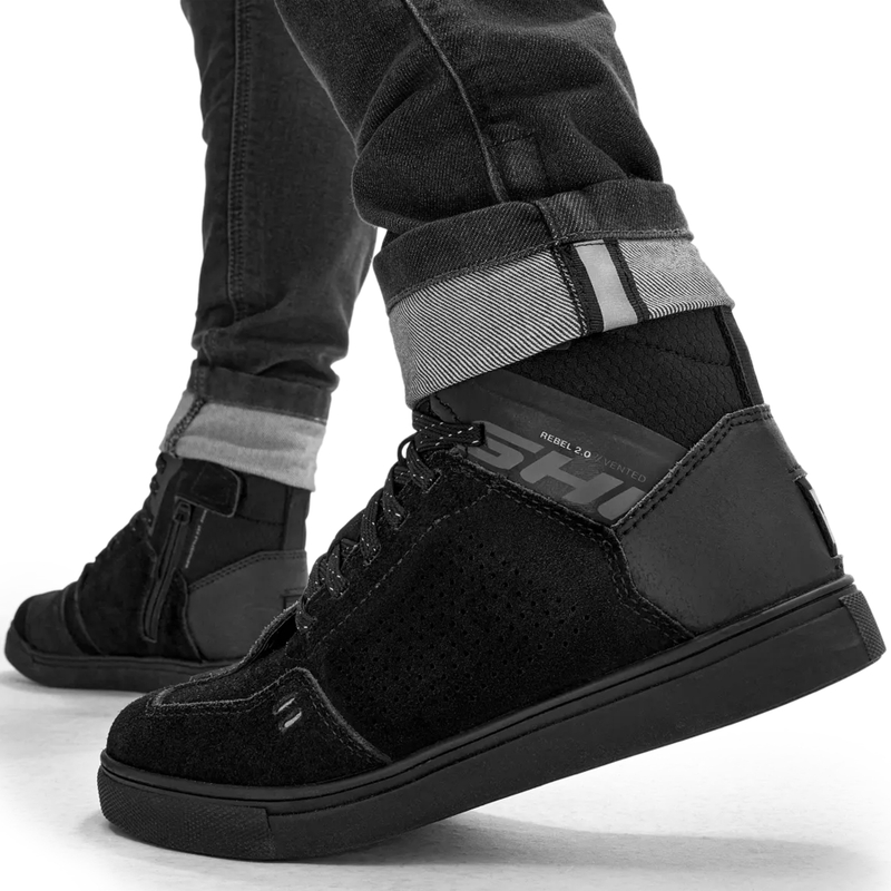 Shima Ridge Damen erweiterte Motorradjeans schwarz