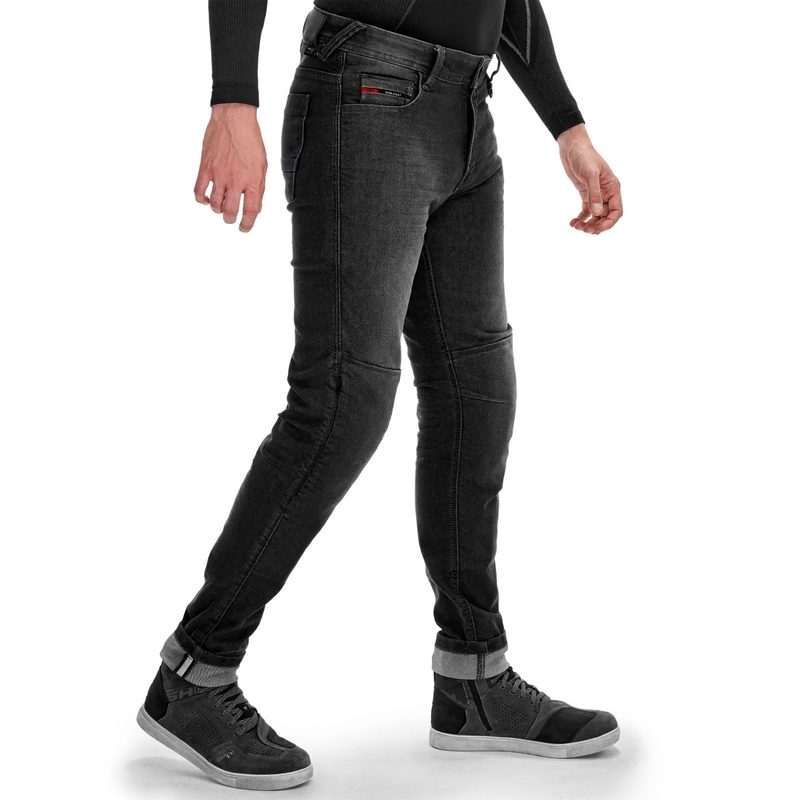 Shima Ridge erweiterte Motorradjeans schwarz