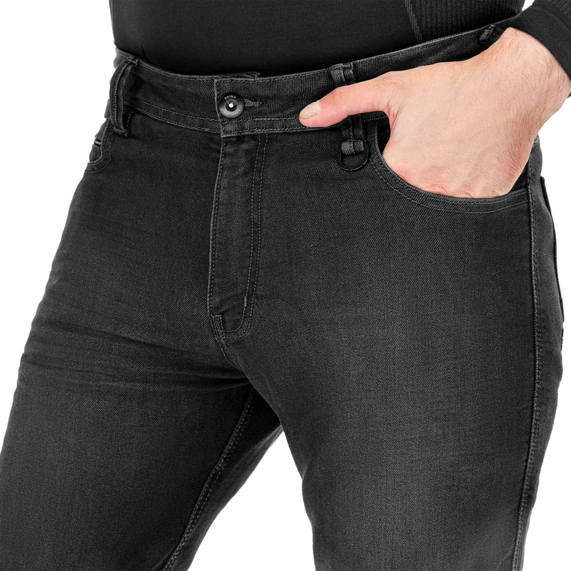 Shima Ridge erweiterte Motorradjeans schwarz