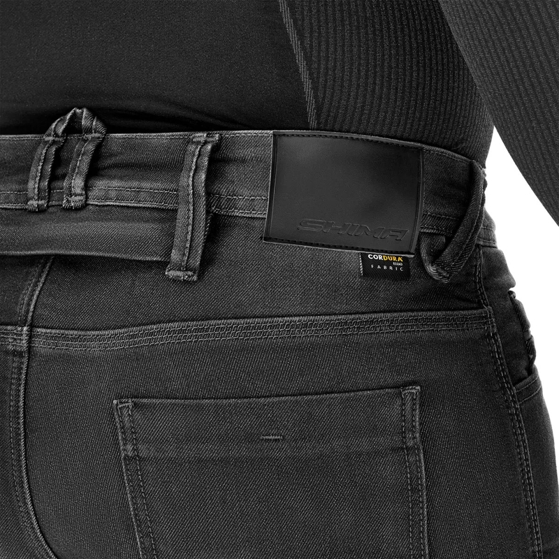 Shima Ridge erweiterte Motorradjeans schwarz