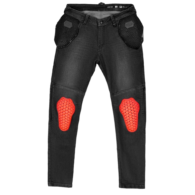Shima Ridge erweiterte Motorradjeans schwarz