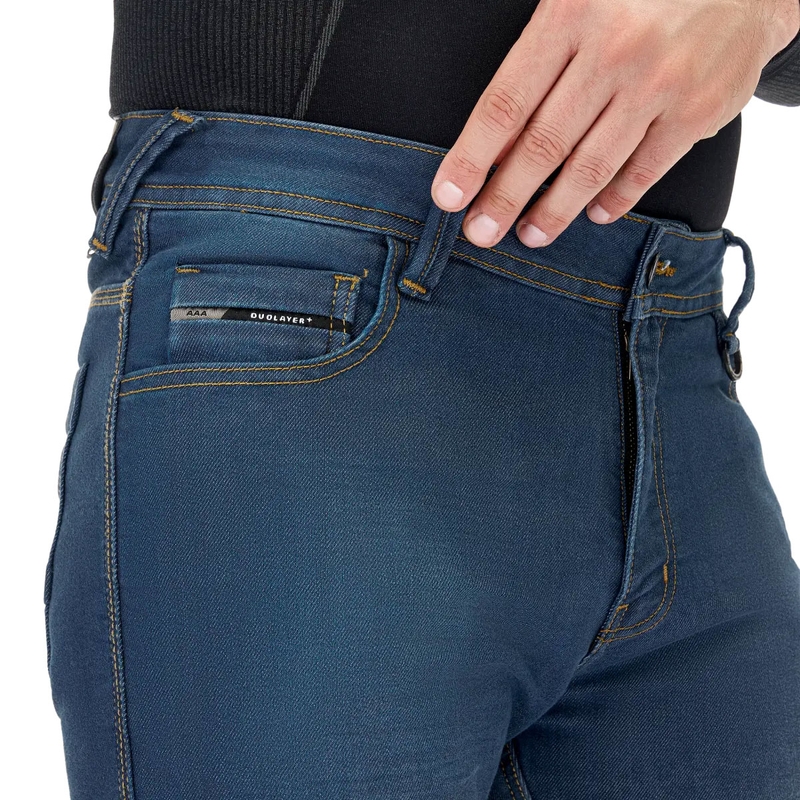 Shima Ridge Blue Extended Motorradjeans