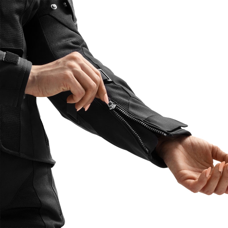 Damen Motorradjacke Rebelhorn Hiflow V schwarz