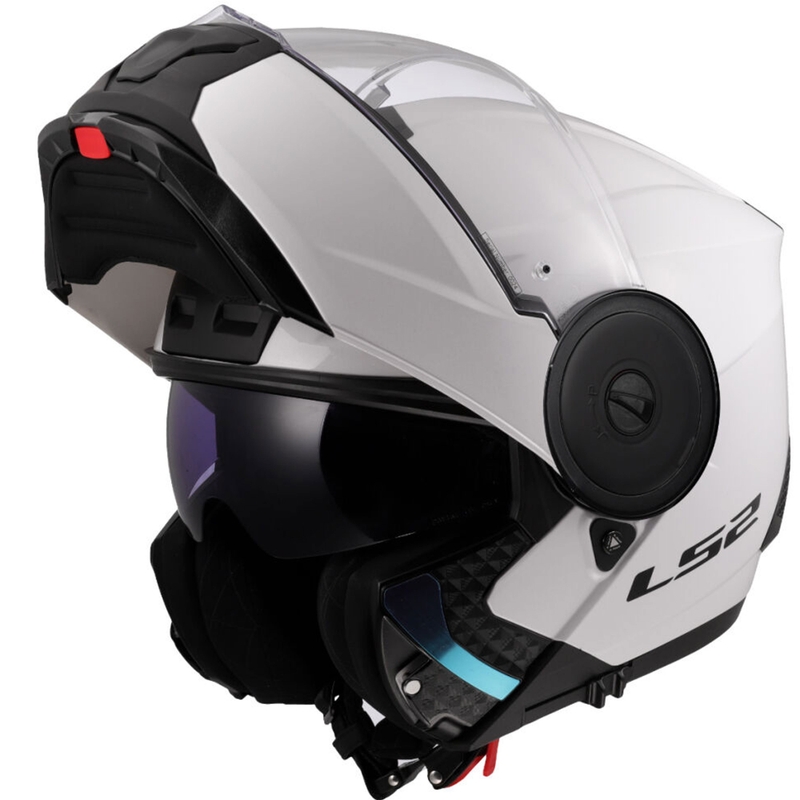 Klapphelm Motorrad LS2 FF902 Scope II Solid weiß