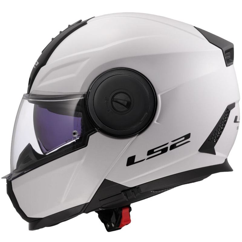 Klapphelm Motorrad LS2 FF902 Scope II Solid weiß