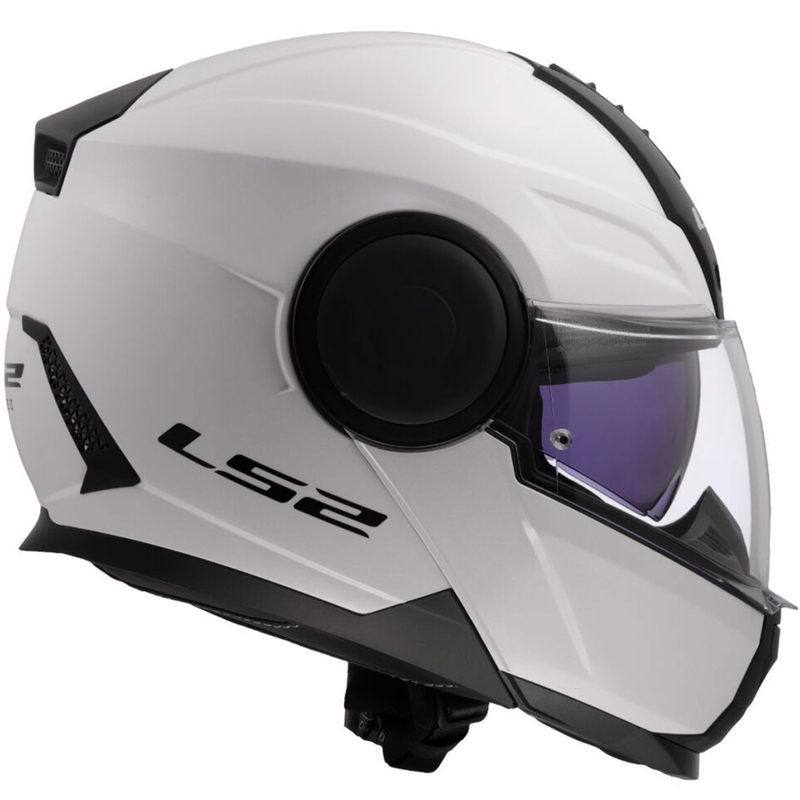 Klapphelm Motorrad LS2 FF902 Scope II Solid weiß