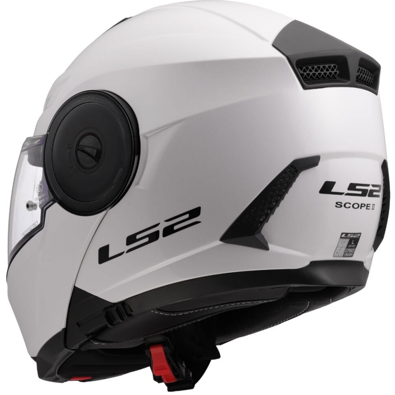 Klapphelm Motorrad LS2 FF902 Scope II Solid weiß