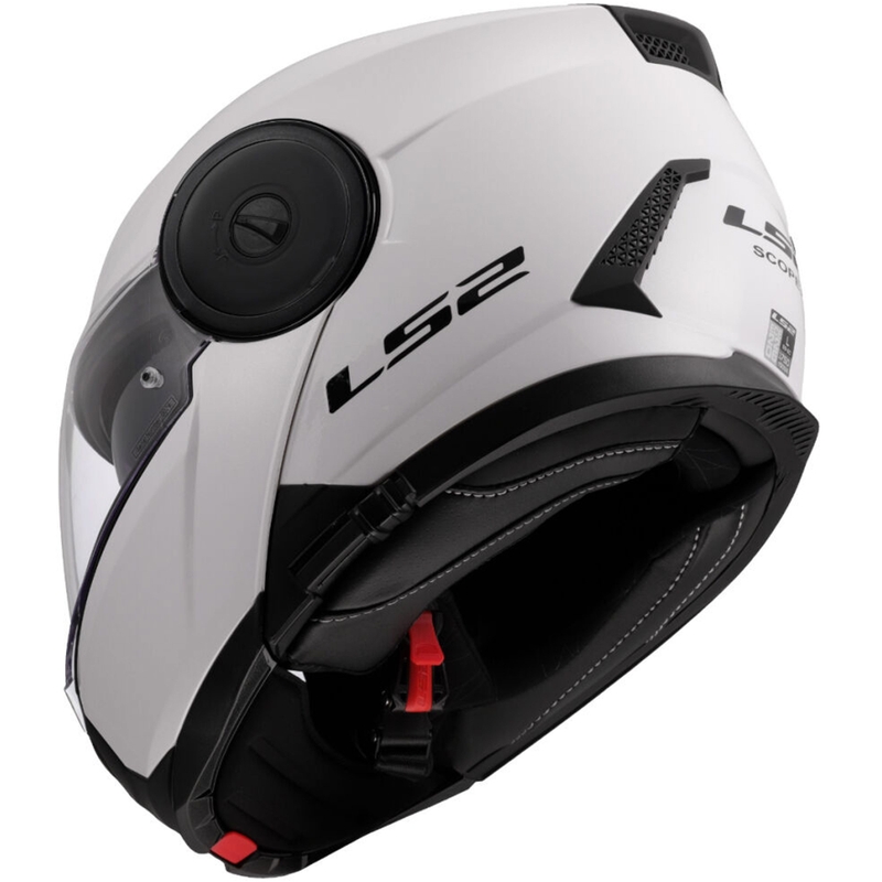 Klapphelm Motorrad LS2 FF902 Scope II Solid weiß