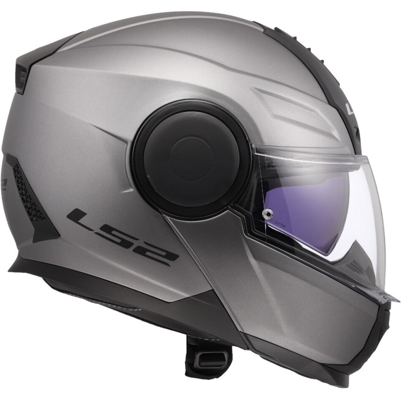 Klapphelm Motorrad LS2 FF902 Scope II Solid matt titanium