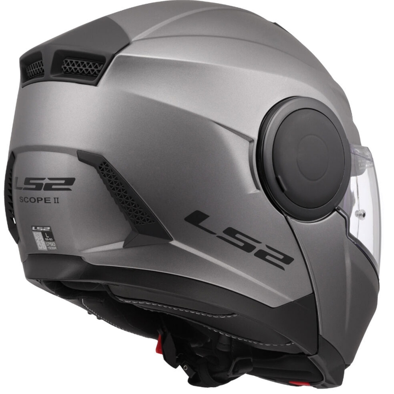 Klapphelm Motorrad LS2 FF902 Scope II Solid matt titanium