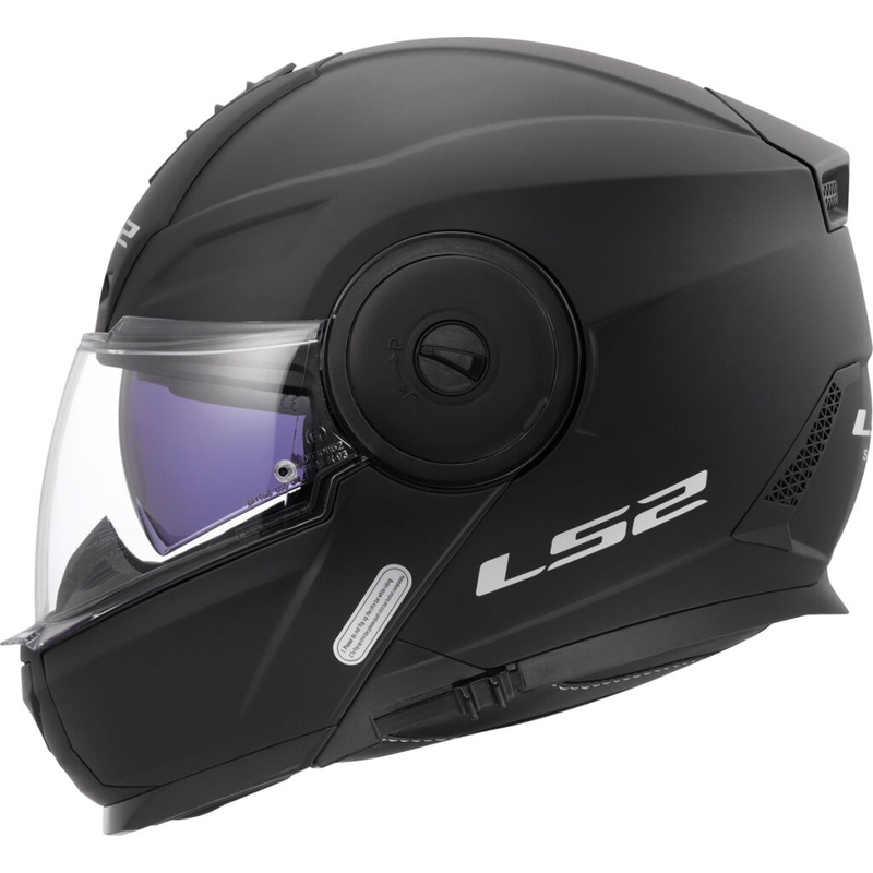Klapphelm Motorrad LS2 FF902 Scope II Solid Mattschwarz