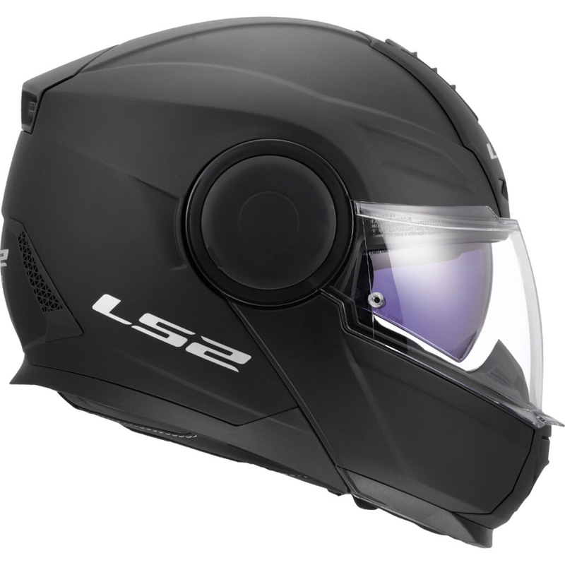 Klapphelm Motorrad LS2 FF902 Scope II Solid Mattschwarz