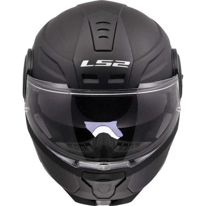 Klapphelm Motorrad LS2 FF902 Scope II Solid Mattschwarz