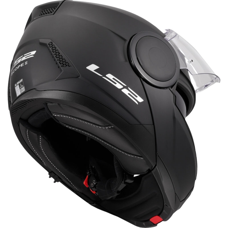 Klapphelm Motorrad LS2 FF902 Scope II Solid Mattschwarz