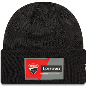 Team Wide Cuff Knit Ducati Cap Schwarz