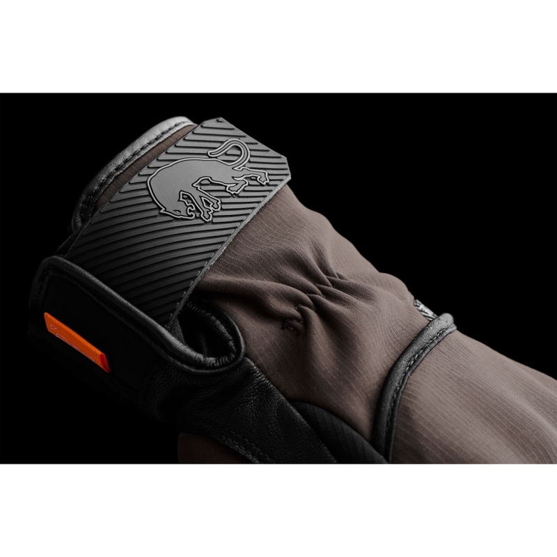 Furygan Jet All Season D3O® Evo Motorradhandschuhe Braun