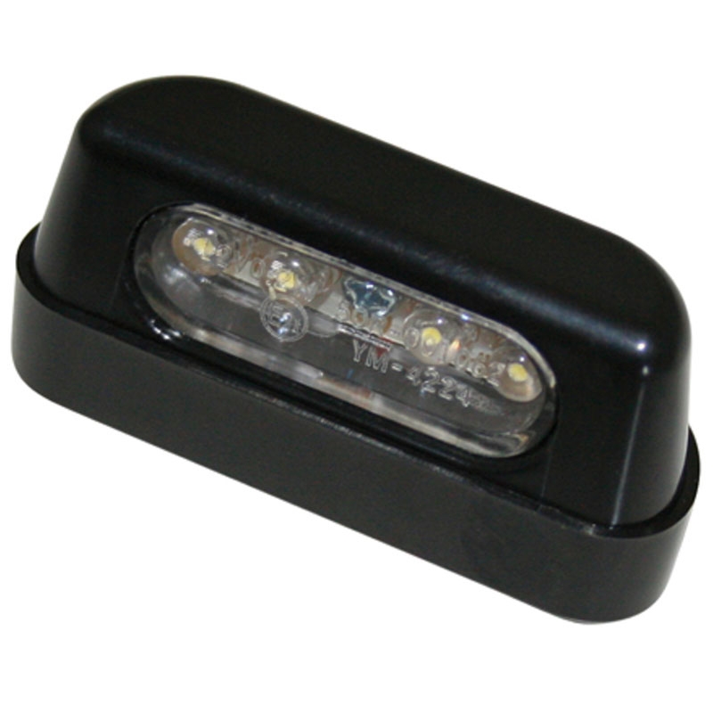 LED Kennzeichenbeleuchtung Highsider Smart Plate schwarz