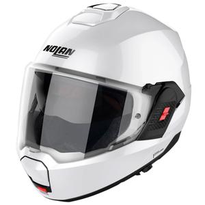 Klappbarer Motorradhelm Nolan N120-1 Classic N-com weiß