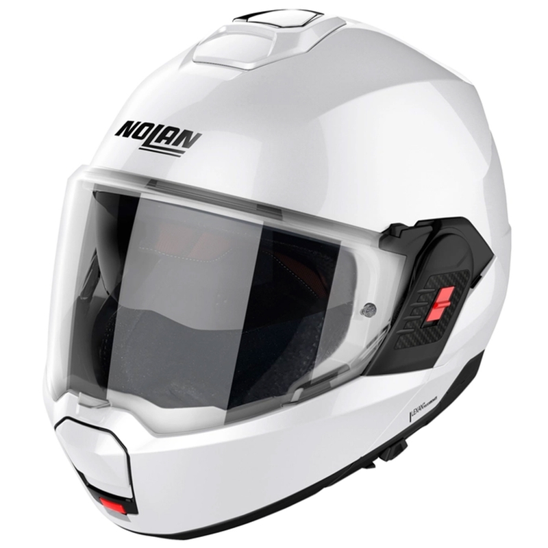 Klapphelm für Motorrad Nolan N120-1 Classico N-Com weiß