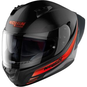 Nolan N60-6 Sport Outset 21 schwarz und rot Integral Motorradhelm