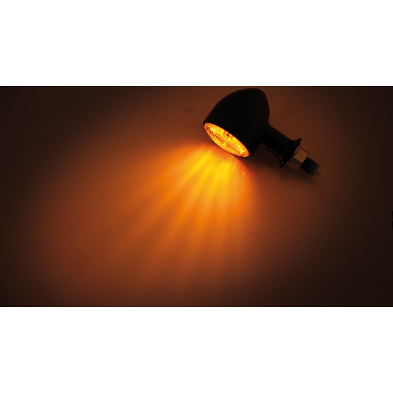 Motorradblinker Highsider Smart Mini ARIZONA schwarz-orange
