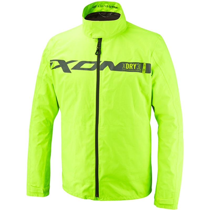 Wasserdichte Jacke IXON M-Aquashield fluo gelb