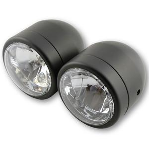 Fernscheinwerfer Highsider Smart H4/H7 schwarz