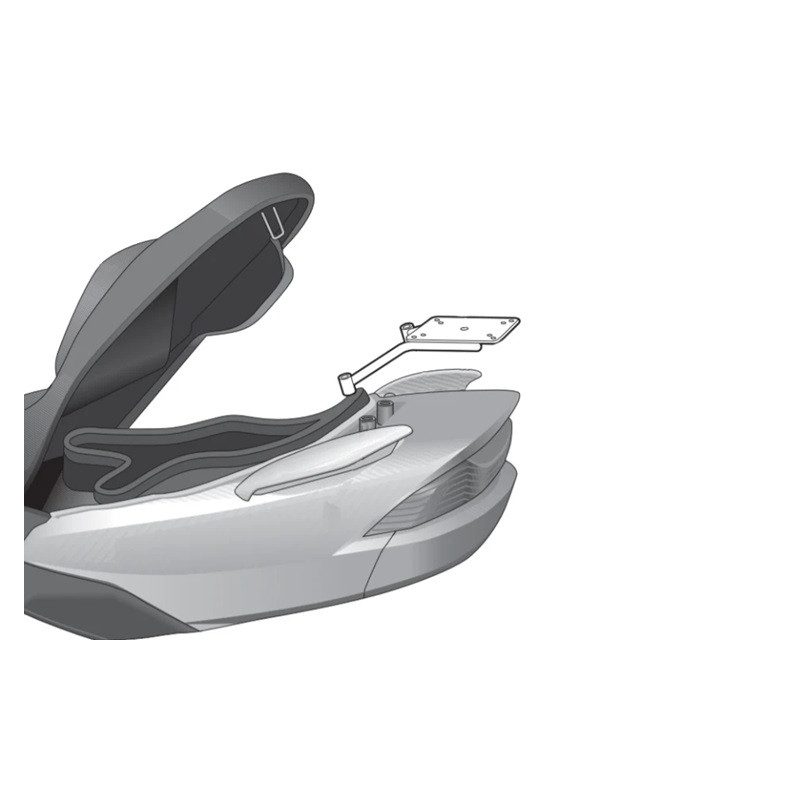 Montagesatz Top Master SHAD für SUZUKI UH 125 Burgman 2002-2006, SUZUKI UH 150 Burgman 2002-2006
