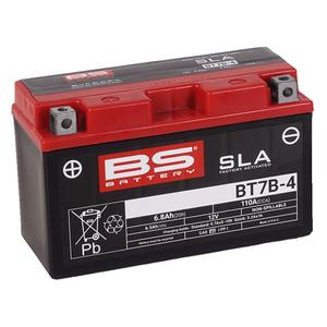 Werkaktivierte Motorradbatterie BS-BATTERY BT7B-4 (YT7B-4)