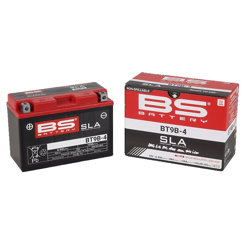 Werkaktivierte Motorradbatterie BS-BATTERY