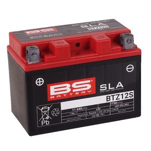 Werkaktivierte Motorradbatterie BS-BATTERY BTZ12S (YTZ12S) SLA