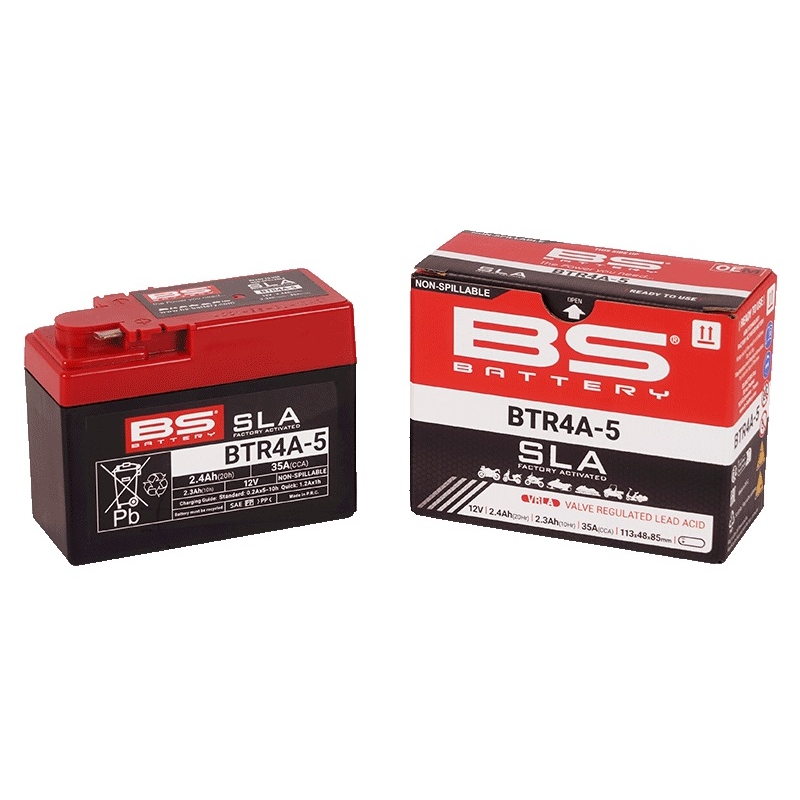 Werkaktivierte Motorradbatterie BS-BATTERY SLA