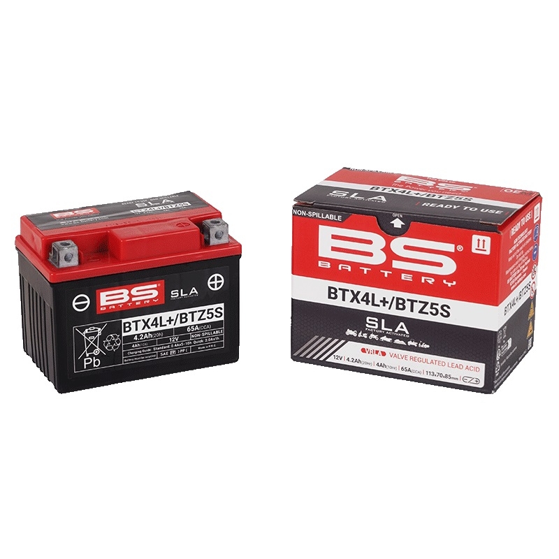 Werkaktivierte Motorradbatterie BS-BATTERY SLA