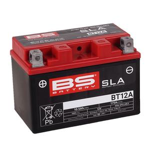 Werkaktivierte Motorradbatterie BS-BATTERY BT12A (FA) (YT12A (FA)) SLA