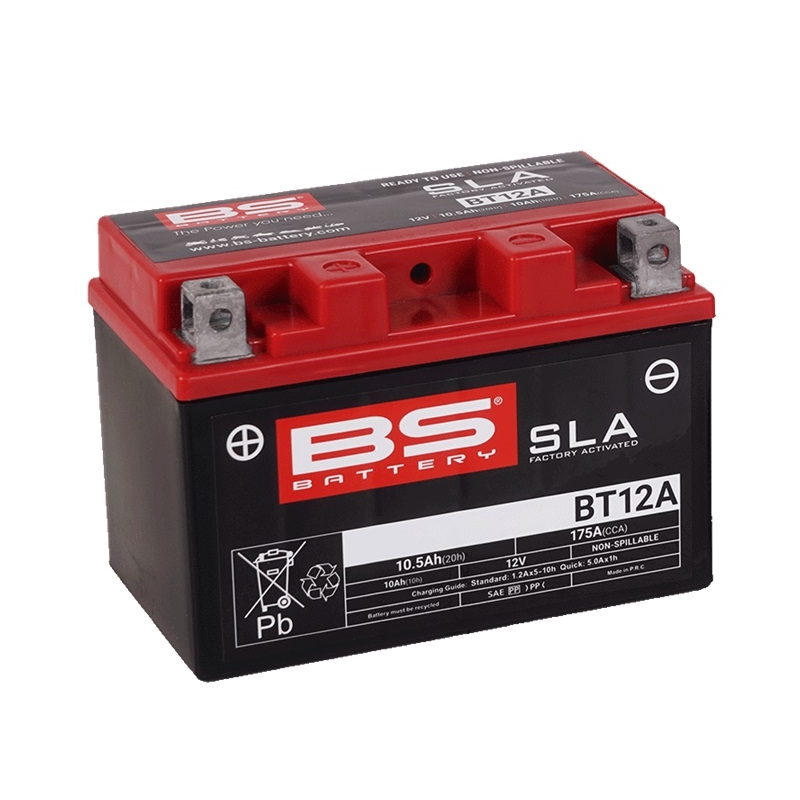 Werkaktivierte Motorradbatterie BS-BATTERY SLA