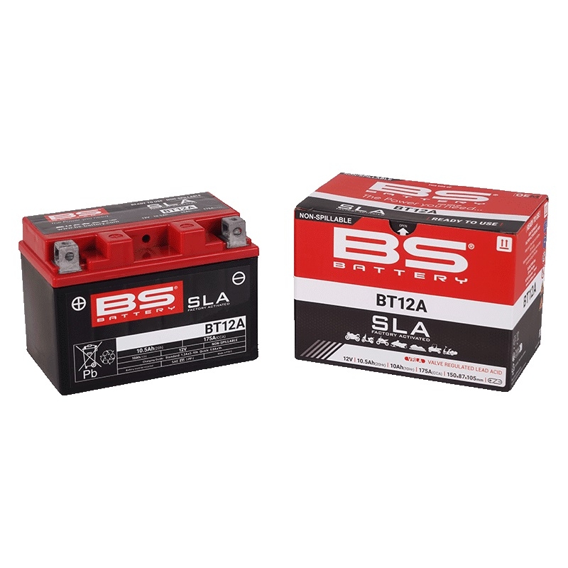 Werkaktivierte Motorradbatterie BS-BATTERY SLA