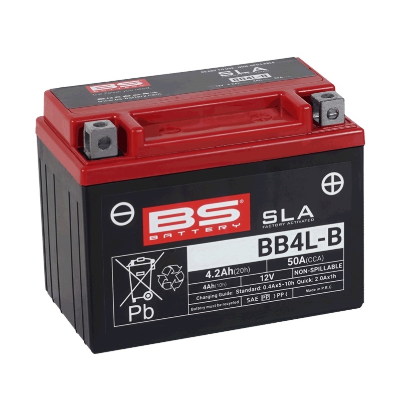 Werkaktivierte Motorradbatterie BS-BATTERY SLA