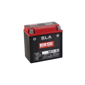 Werkaktivierte Motorradbatterie BS-BATTERY BB7L-B2 (FA) (YB7L-B2 (FA)) SLA