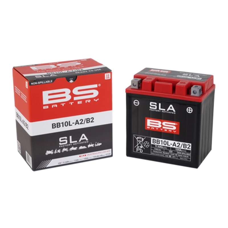 Werkaktivierte Motorradbatterie BS-BATTERY SLA