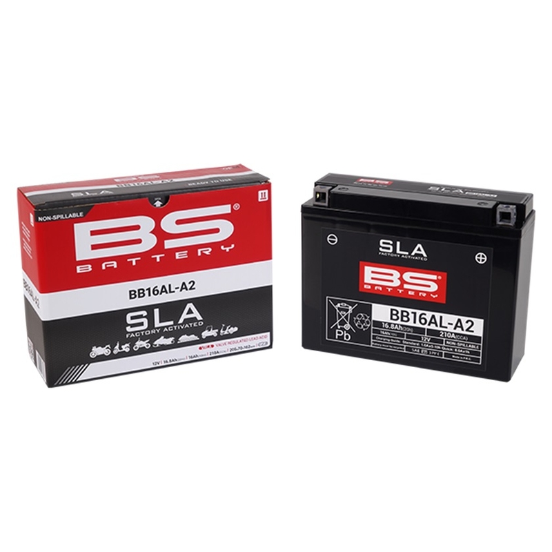 Werkaktivierte Motorradbatterie BS-BATTERY SLA