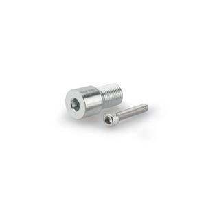 Spiegeladapter PUIG MP 9583P silber bar end