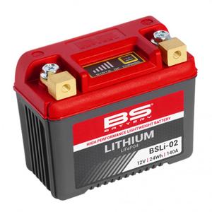 Lithium-Motorradbatterie BS-BATTERY BSLI-02