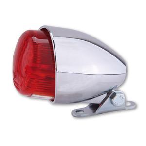 Highsider Smart Texas Motorrad Rücklicht chrom