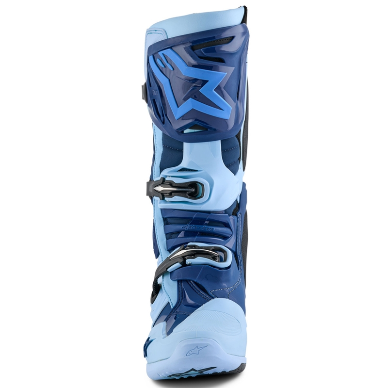 Motorradstiefel Alpinestars Tech 10 Limited Edition Steelers Blau-Hellblau