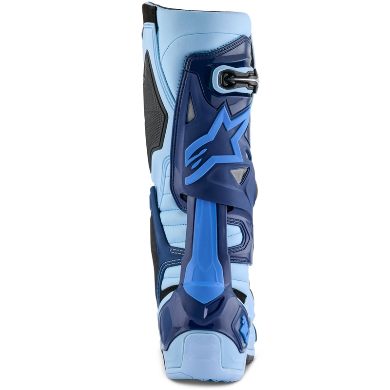 Motorradstiefel Alpinestars Tech 10 Limited Edition Steelers Blau-Hellblau
