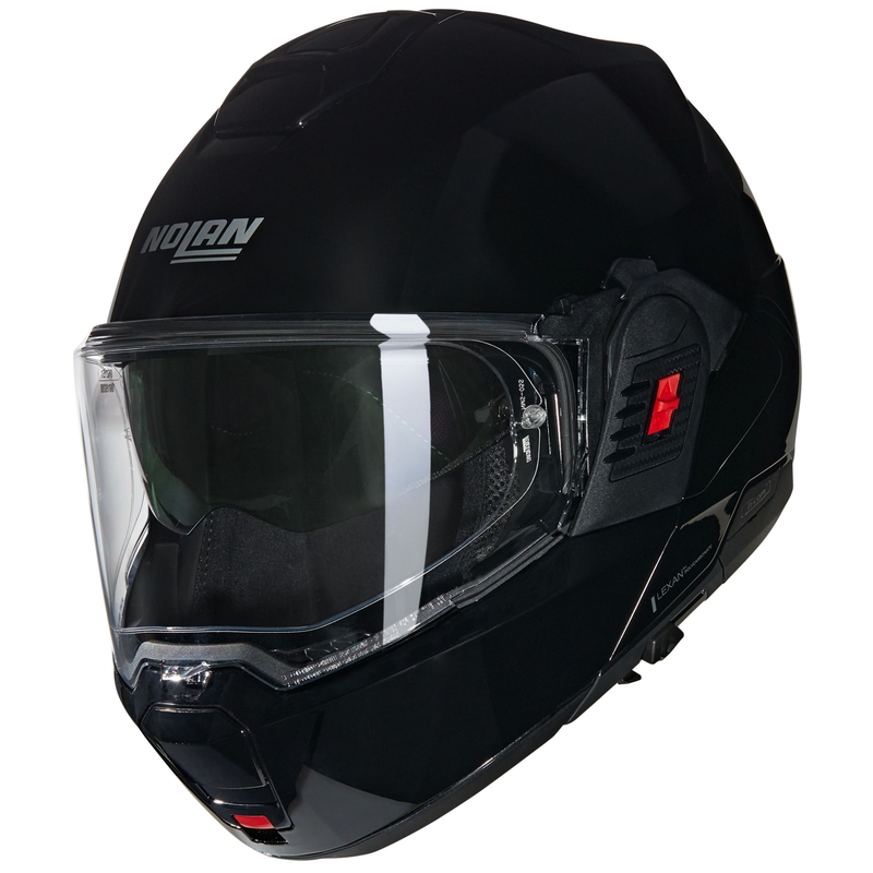 Klappbarer Motorradhelm Nolan N120-1 Classico N-COM 301 schwarz