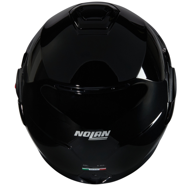 Klappbarer Motorradhelm Nolan N120-1 Classico N-COM 301 schwarz